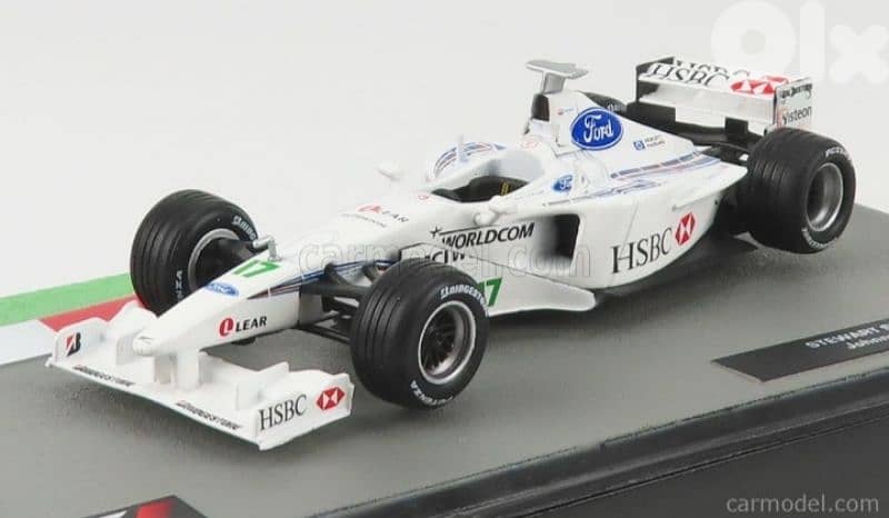 Johnny Herbert Stewart Ford SF3 1999 diecast car model 1;43. 1
