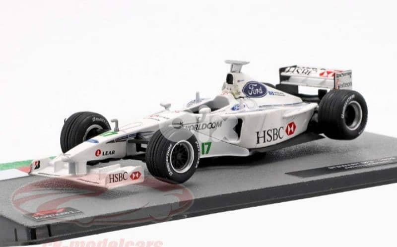 Johnny Herbert Stewart Ford SF3 1999 diecast car model 1;43. 2