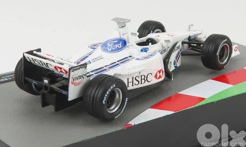 Johnny Herbert Stewart Ford SF3 1999 diecast car model 1;43. 4
