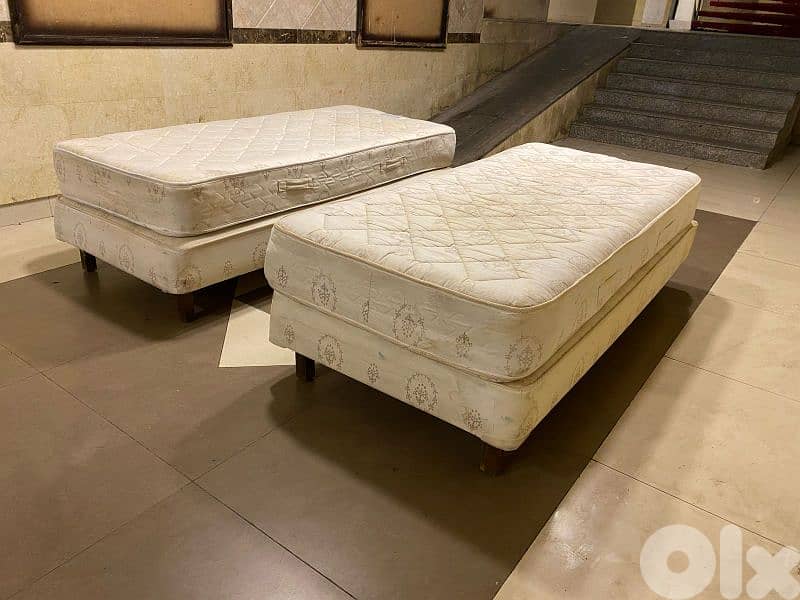 تختين امركاني شغل Sleep Comfort مع فرشات 1