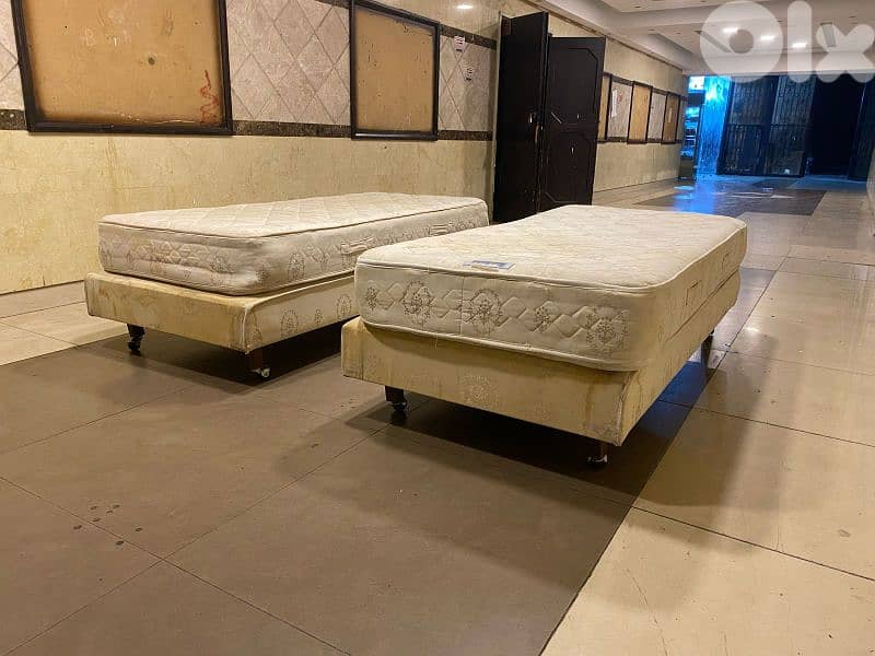 تختين امركاني شغل Sleep Comfort مع فرشات 2