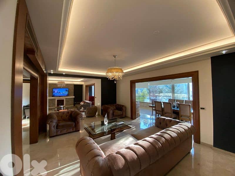 Luxury I 560 SQM Apartment with Spacious Terrace Badaro I Ref : OH 0