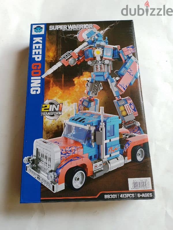 Lego transformer Optimus prime 0