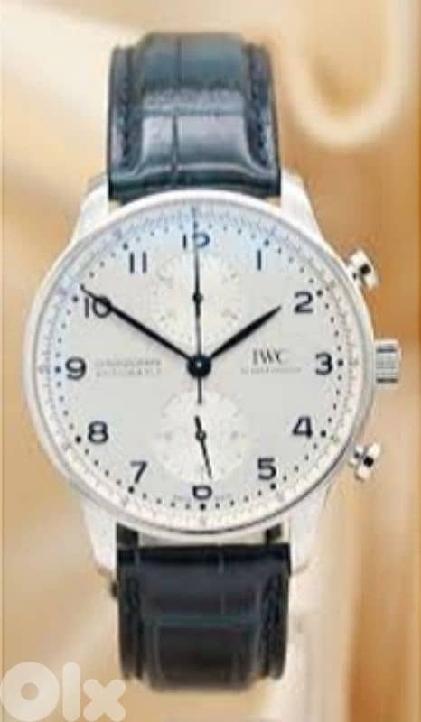 Portugeiser leather chrono iwc 0