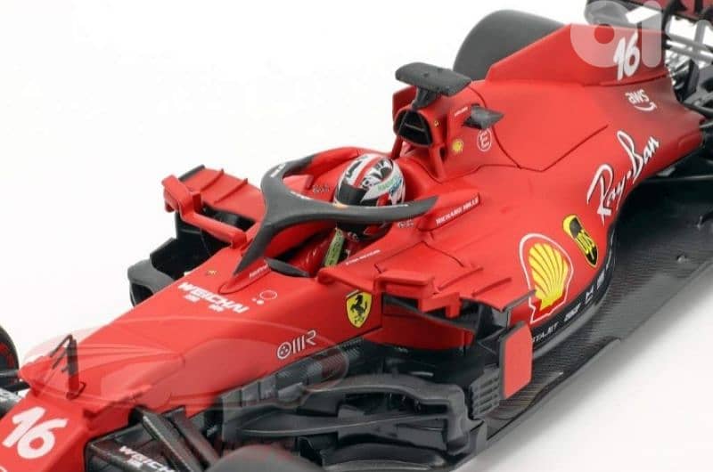 C. Leclerc Ferrari SF21 (2021) diecast car model 1;18 . 5