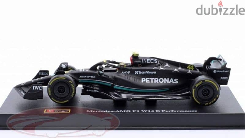 L. Hamilton Mercedes AMG  W14 (2023);diecast car model 1;43 2