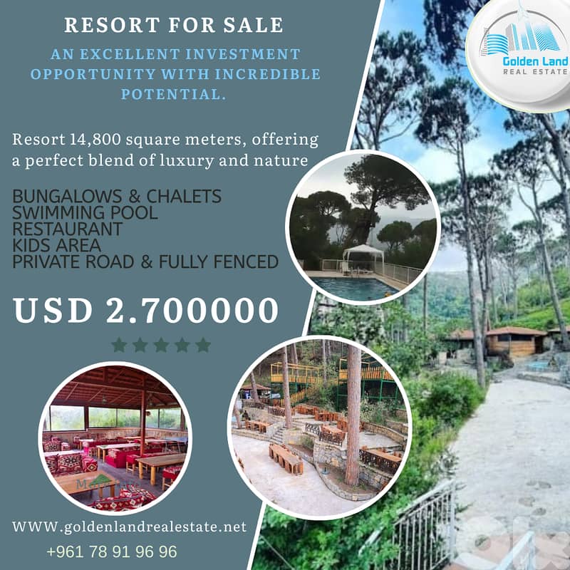 14,800 SQM Land in Rwaiset Al Balout Baabda Overlooking the Mountains 0