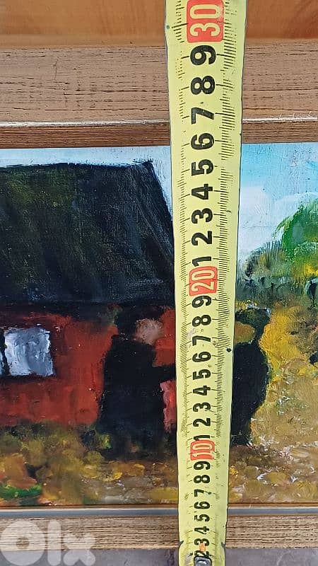 لوحة رسم زيتي اوروبية 10