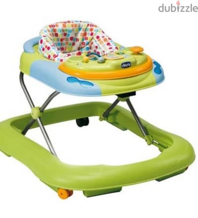 girello dj baby walker chicco green color green