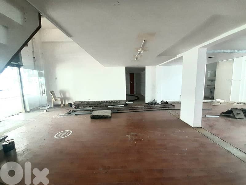 250 SQM A Very Prime Location Mezzanine Shop in Bikfaya , Metn 0