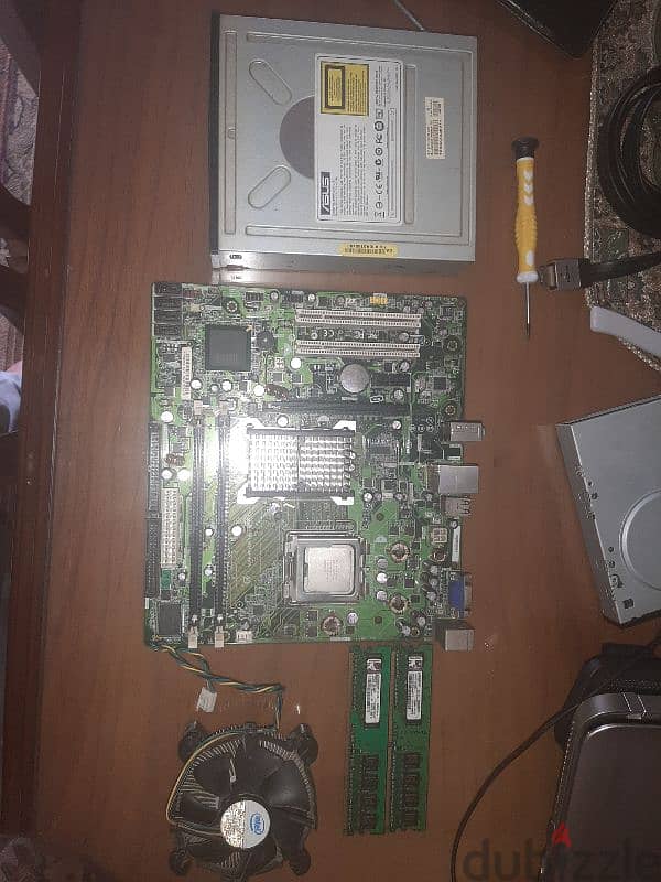 Intel motherborad + int core 2 duo 0