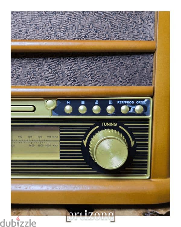 Vintage Denver Retro Wood turntable record player 11