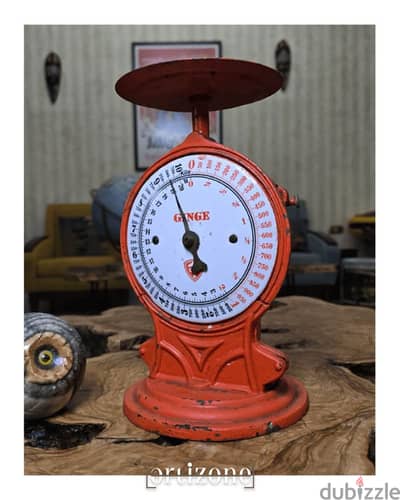 vintage weighting scale