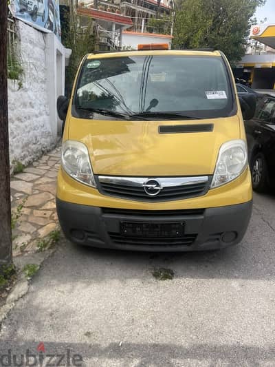 Opel Vivaro 3.4 meters not registered in Lebanon