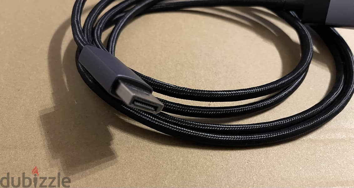 UGREEN DisplayPort Male 1.4 To HDMI 2.1 Male 8K Braided Cable (2M) 2