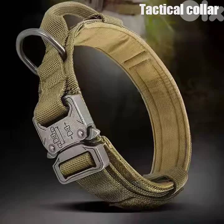 Heavy Duty Tactical Dog Collar for Medium and Large Dogs 0