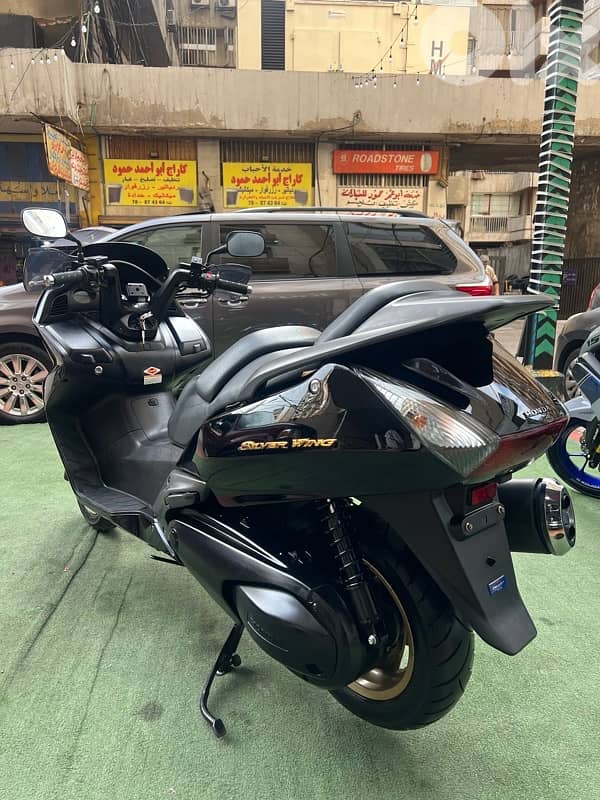 honda silverwing 600 cc crystal Tmode 3