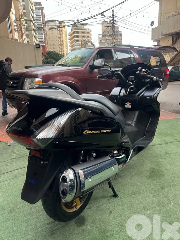 honda silverwing 600 cc crystal Tmode 7