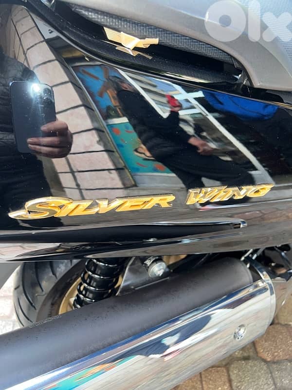 honda silverwing 600 cc crystal Tmode 12