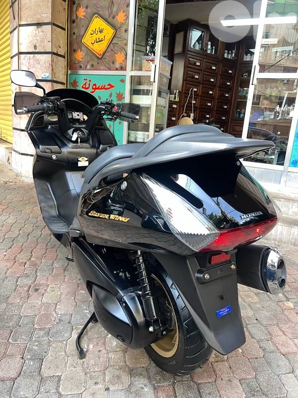 honda silverwing 600 cc crystal Tmode 15