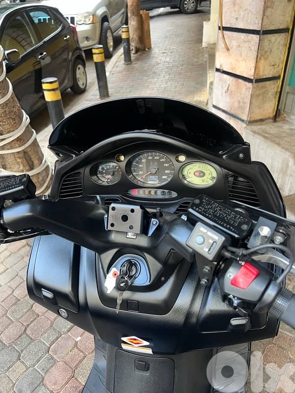 honda silverwing 600 cc crystal Tmode 19