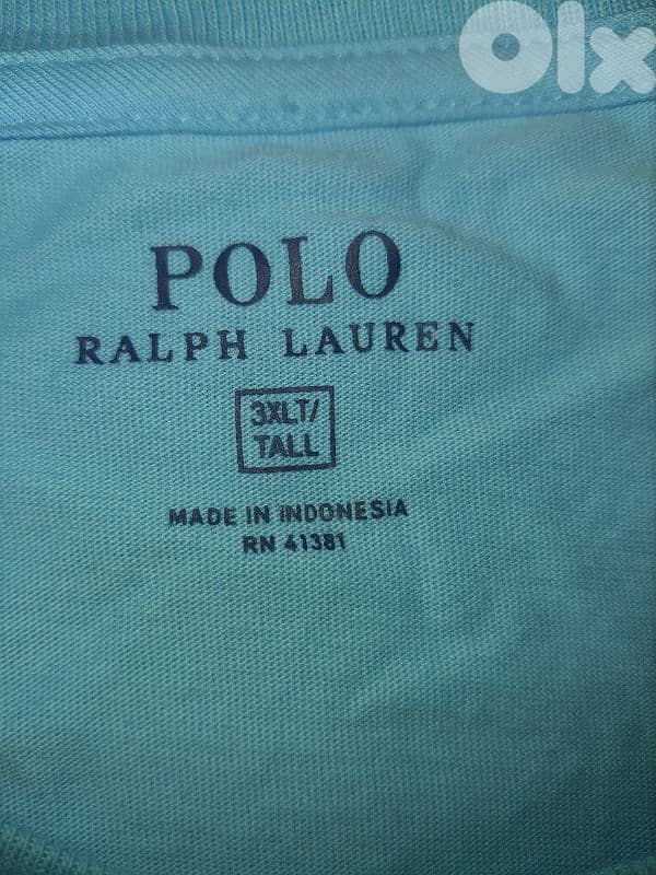 ORIGINAL POLO RALPH LAUREN T SHIRT SIZE 3 XLT 4XLT 1