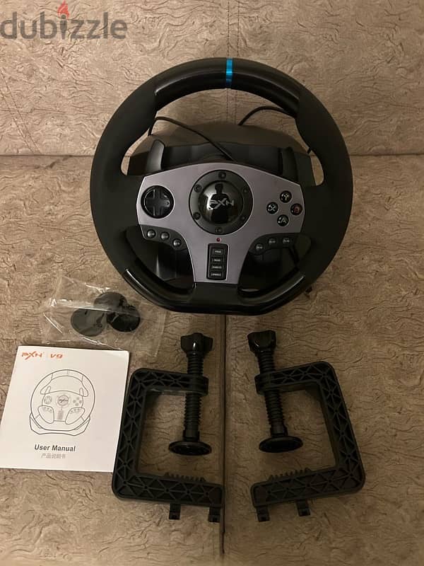 PXN v9 steering wheel for(ps4-ps3-xbox-pc) 2