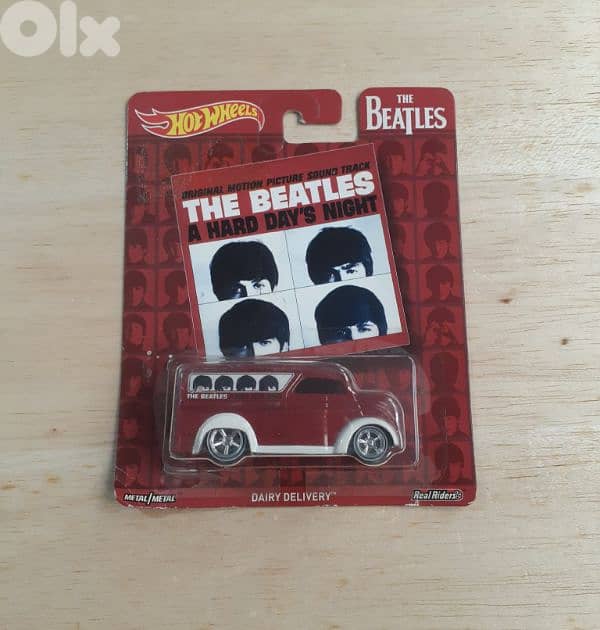 The Beatles (Dairy Delivery) Hot Wheels diecast car model 1;64 0