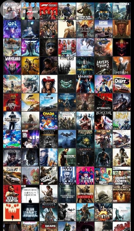 PC GAME OFFLINE MORE IN 700 game each game 2$ watsup 81193066 Beirut 14