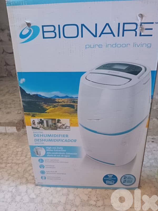 مكنة لازالة الرطوبة،وتنقية الهواء 0