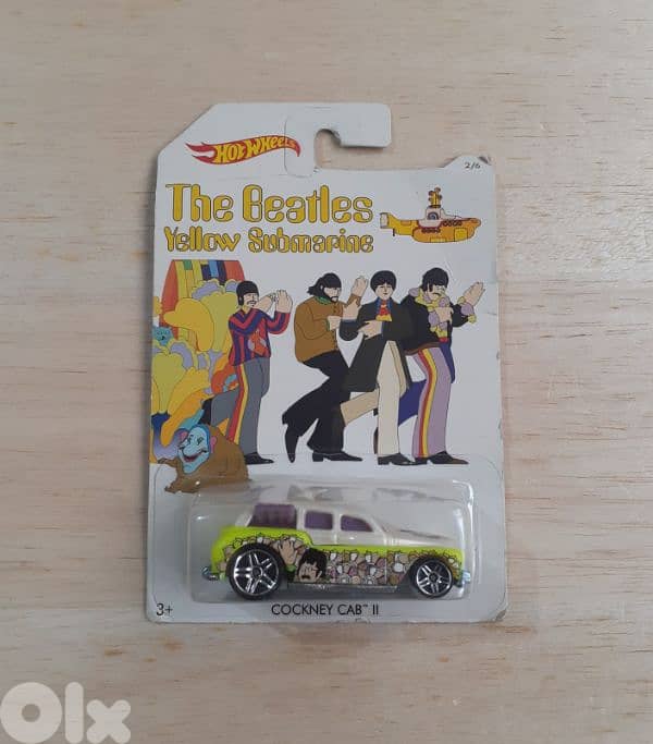 The Beatles (Yellow Submarine) Hot Wheels diecast car model 1;64. 0
