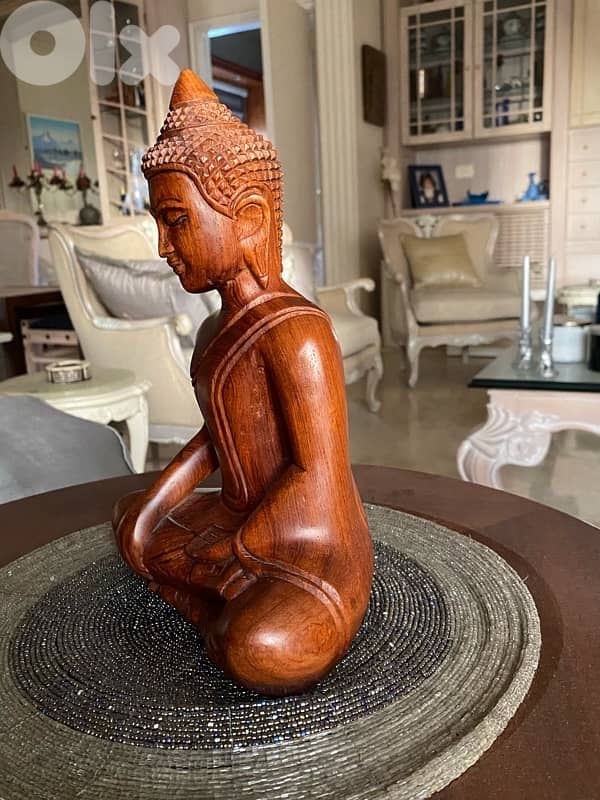 Wooden Buddha Statue 1