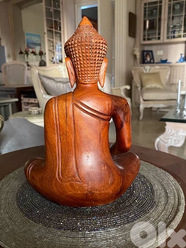 Wooden Buddha Statue 2