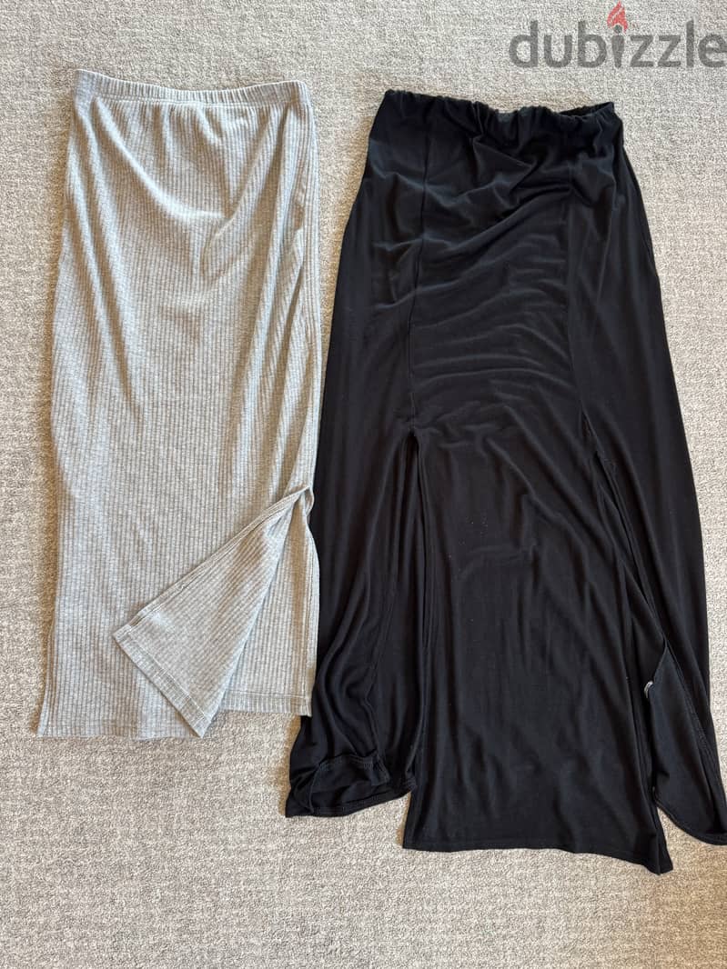 Collection of 15 maternity clothes (shorts, pants, dresses, skirts) 1