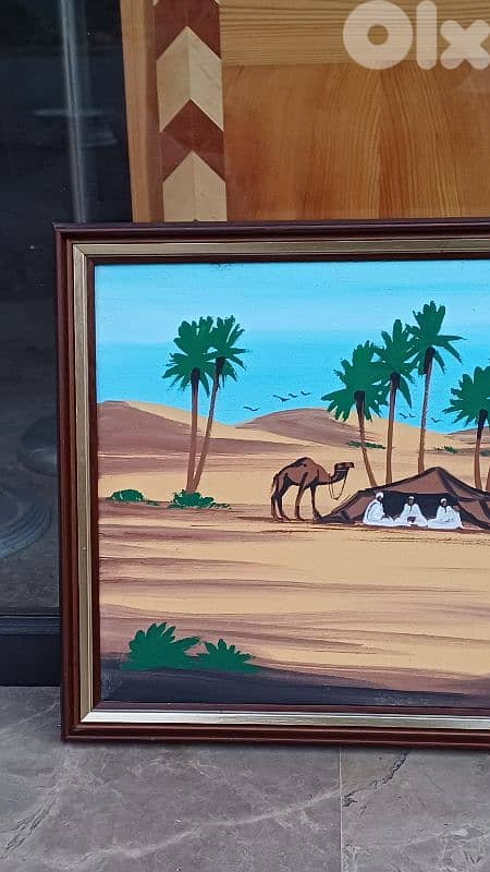 لوحة رسم زيتي 4