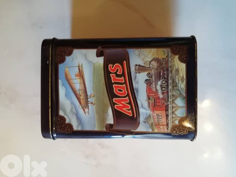 Promotional limited edition Mars tin box 15cm 0