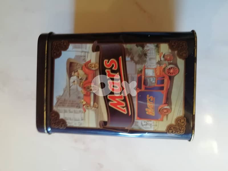 Promotional limited edition Mars tin box 15cm 3