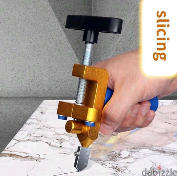 2 In 1 Glass Cutter Set Manual Tile Diamond Cutter Slicer Roller 2