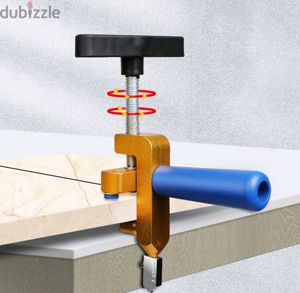 2 In 1 Glass Cutter Set Manual Tile Diamond Cutter Slicer Roller 3