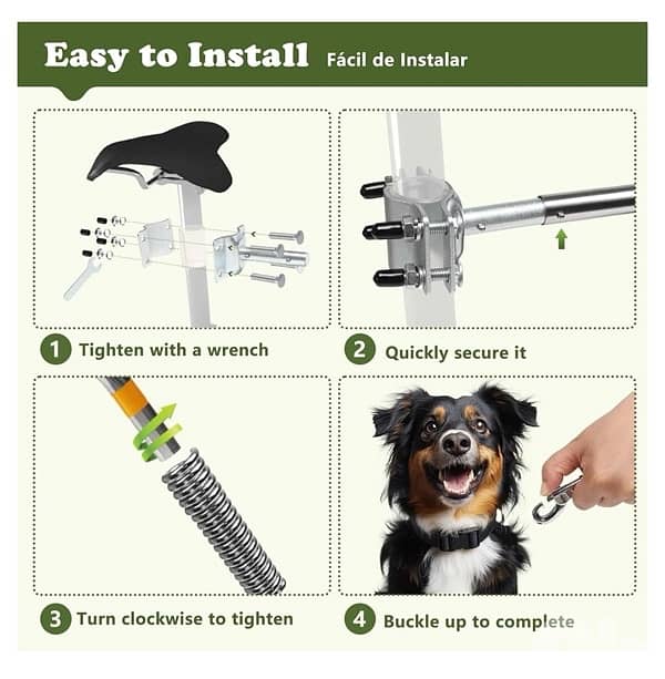 dog bike leash attachment hands free 6