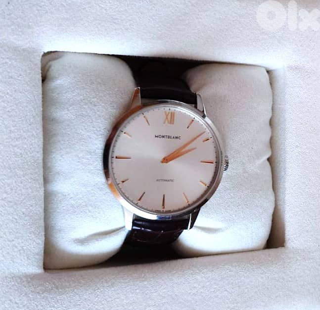 MontBlanc Meisterstuck Heritage Steel Watch Automatic 41mm 1