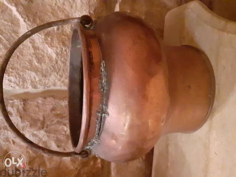 سطل قديم جدا انتيك 0