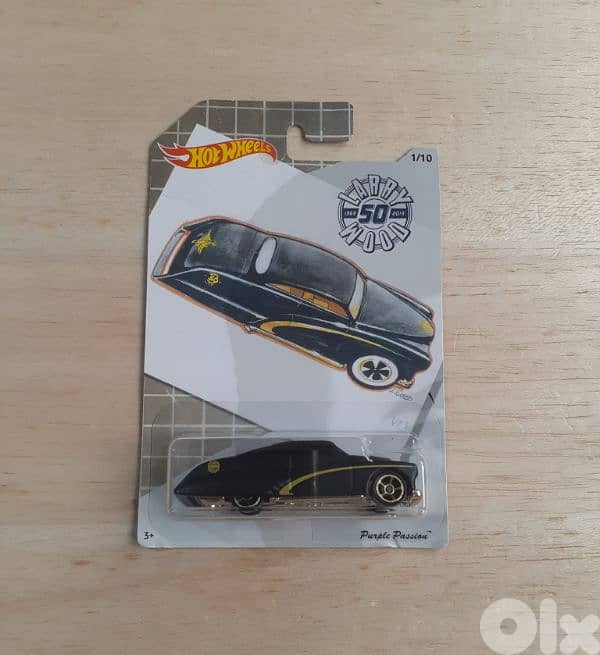 Purple Passion (Larry Wood) Hot Wheels diecast car model 1;64 0