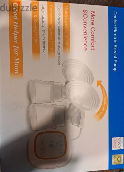 breast pump with milk storing bags