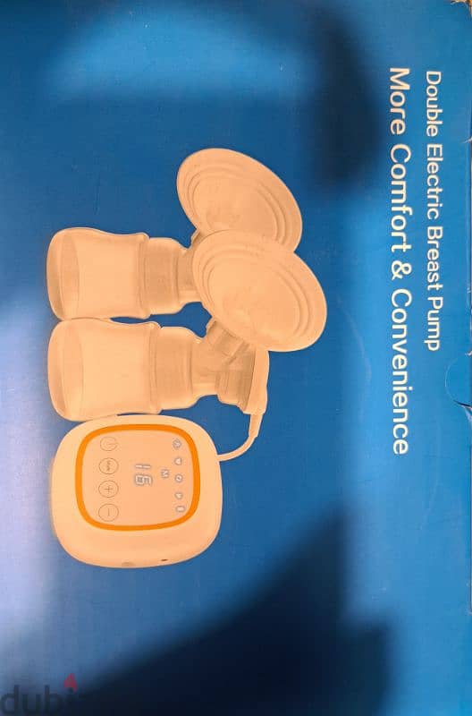 breast pump with milk storing bags 1