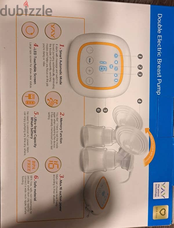 breast pump with milk storing bags 4