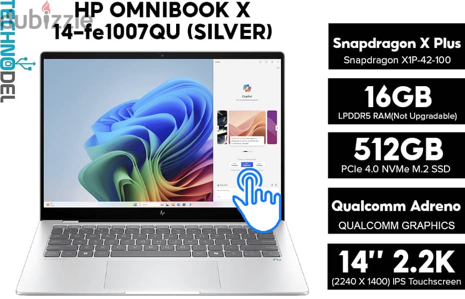 HP OmniBook X Laptop Next Gen AI Laptop 0