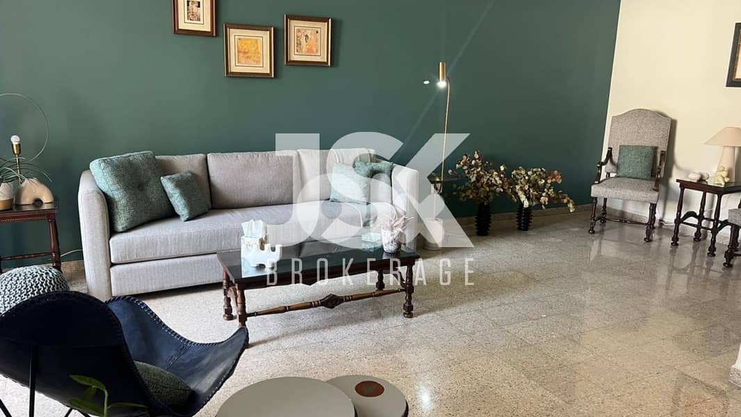 L17540-2-Bedroom Furnished Apartment For Rent in Achrafieh, Sassine 0