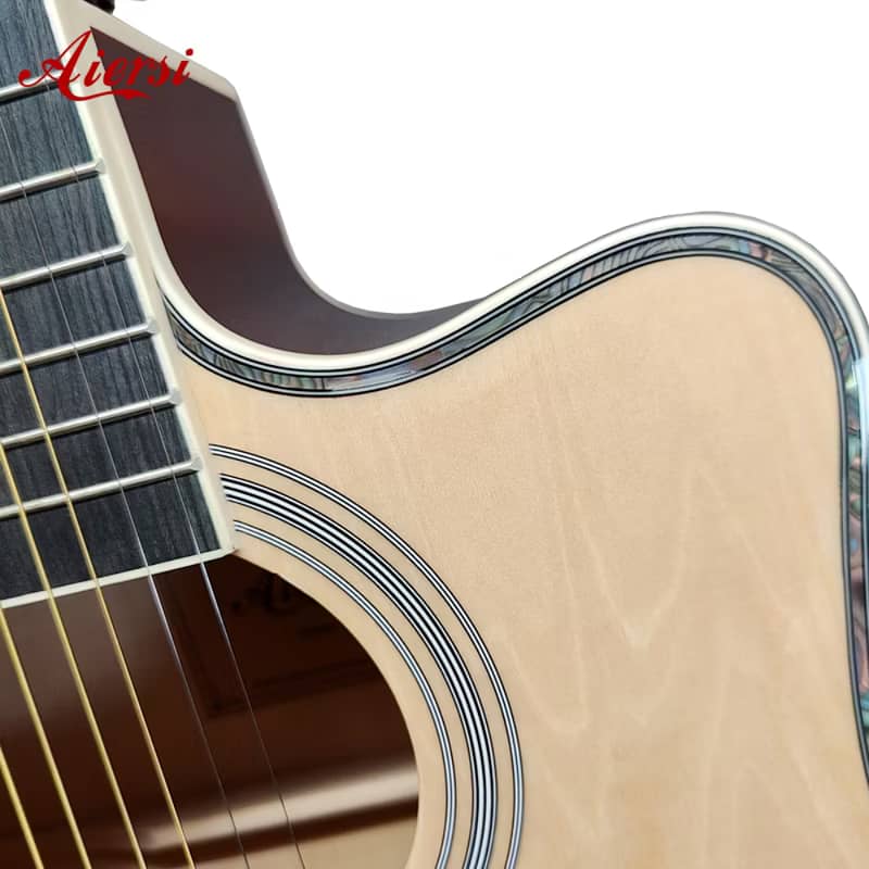 Aiersi SG028C Acoustic Guitar (Multiple Colors Available) 2