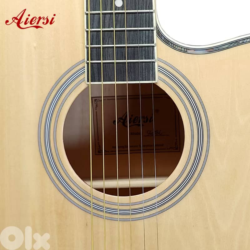 Aiersi SG028C Acoustic Guitar (Multiple Colors Available) 3